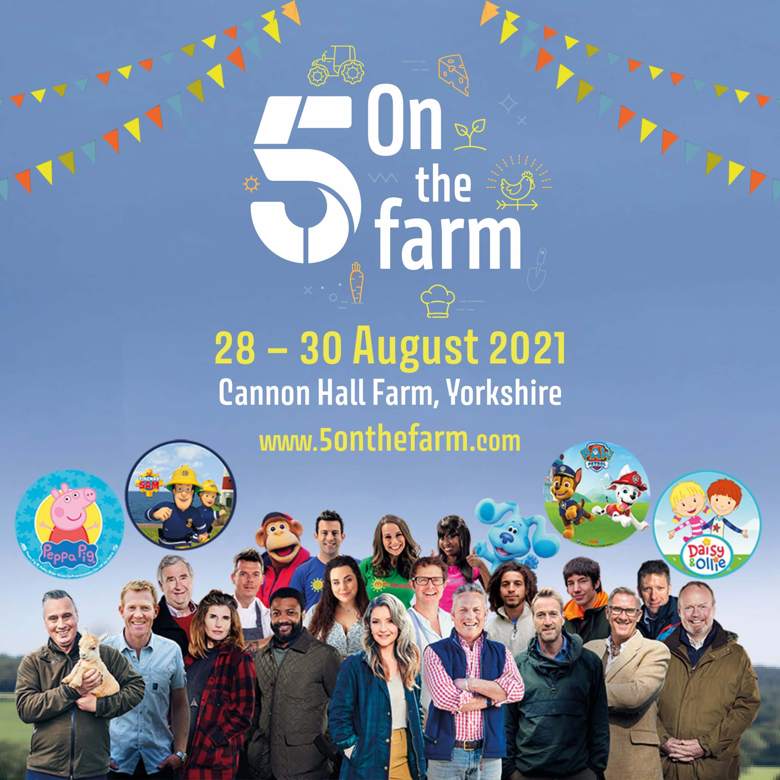 More details on 5 On The Farm festival Cannon Hall Farm